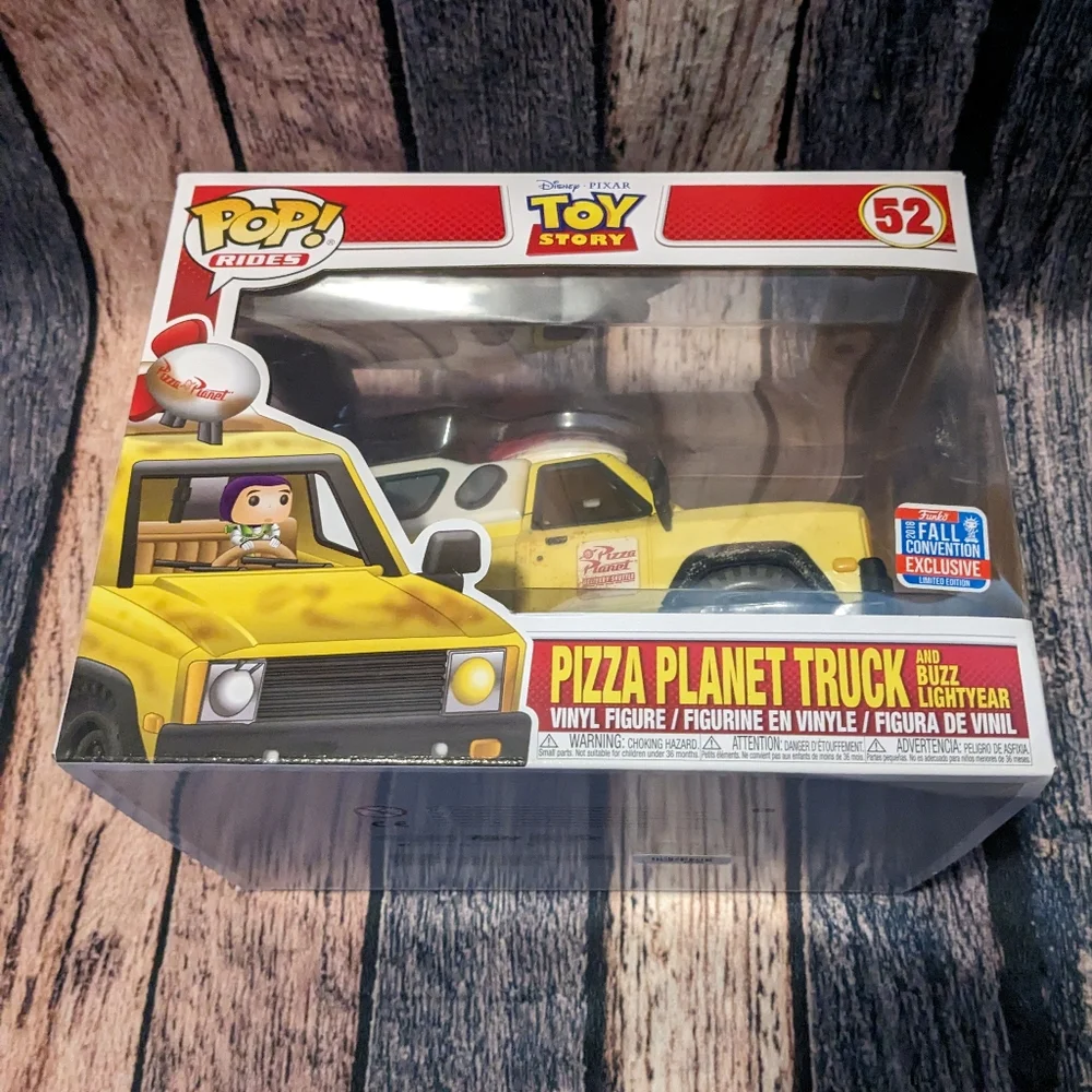 Funko Pop Rides Disney Pixar Toy Story Pizza Planet Truck and Buzz Lightyear #52 - Picture 6 of 8